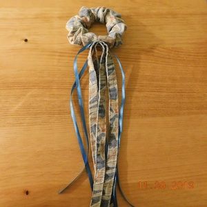 OOAK Handmade ECO hair tie scrunchie with …